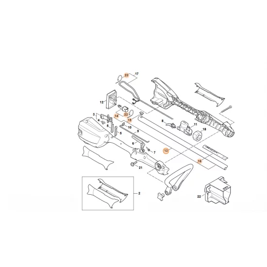 STIHL   Wysięgnik 4522 710 7103